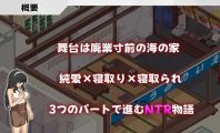 【SLG/官中/像素动态】海之家～NTR物语～/ウミノイエ～NTR物語～ AI汉化版【560M】【微云网盘/直链】