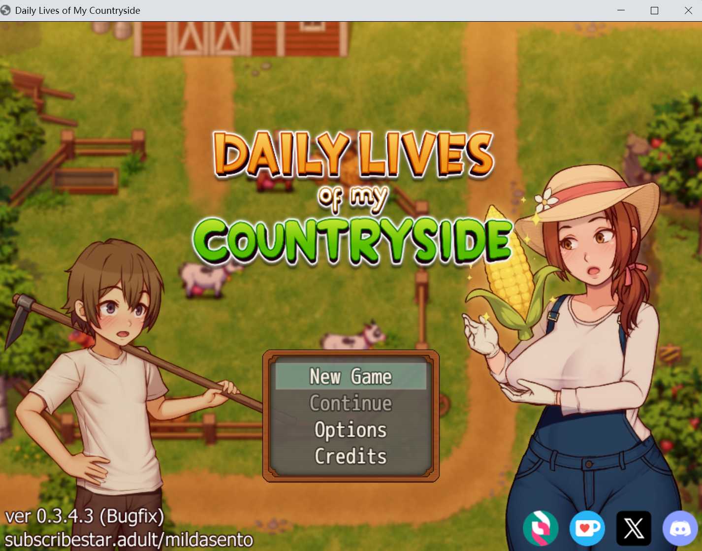我的乡村日常生活！Daily Lives of My Countryside Ver0.3.4. PC端 AI汉化版 预览图