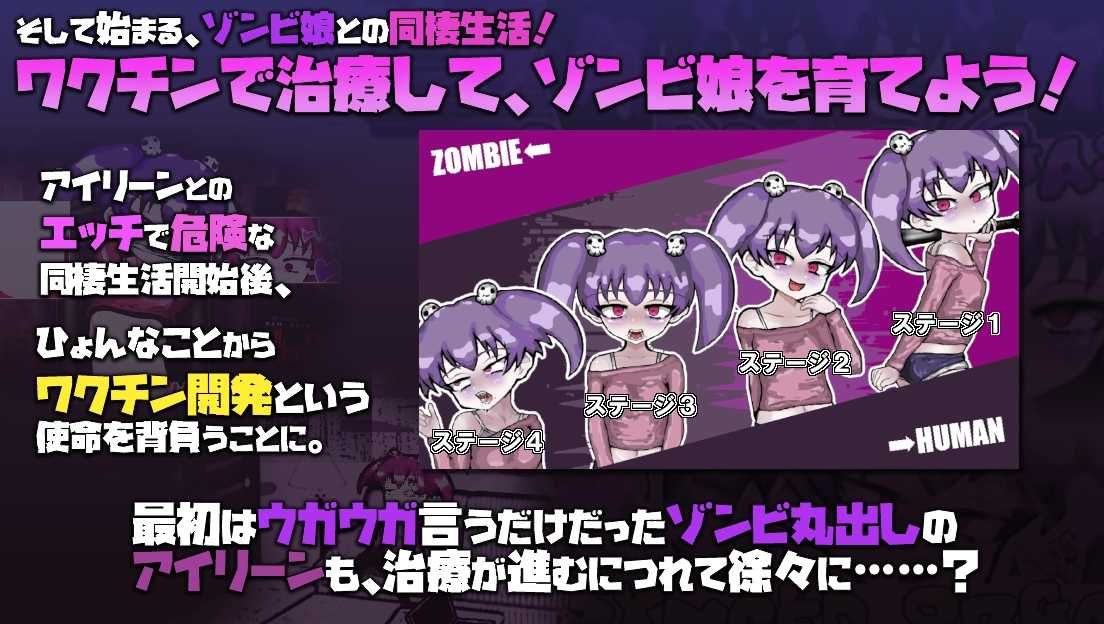 与僵尸娘的同居生活!!/LOVING DEAD GIRL ラビング・デッド・ガール PC端 AI汉化更新版-第3张-游戏-团子ACG