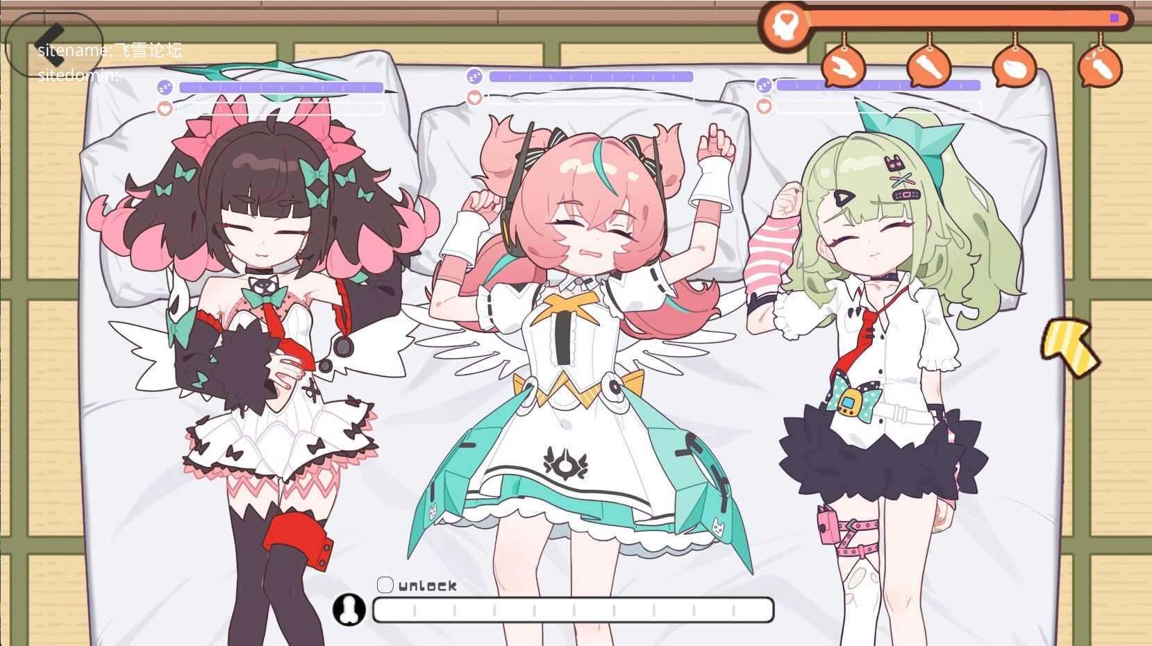 睡眠奸~与地下偶像们的合宿生活~/睡眠姦~地下アイドルたちとの合宿生活~/官中+动态 pc SLG PC端 官中版 预览图