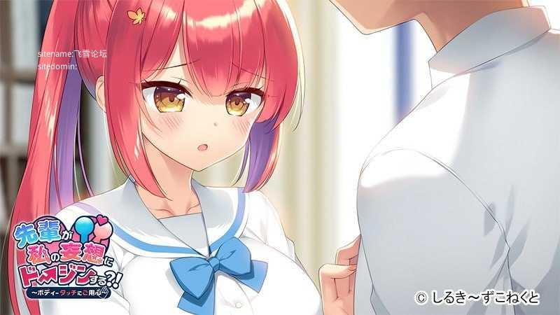 前辈对我的妄想进行同人创作?!~小心身体接触~/AI汉化+存档 pc ADV PC端 汉化版 预览图
