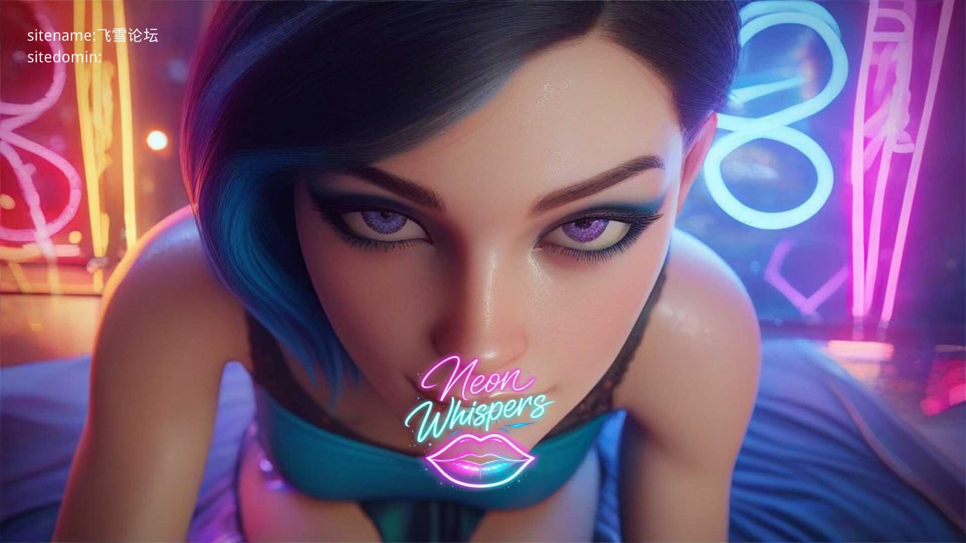 霓虹低语/Neon Whispers/官中+无码+动态 pc SLG PC端 官中版 预览图