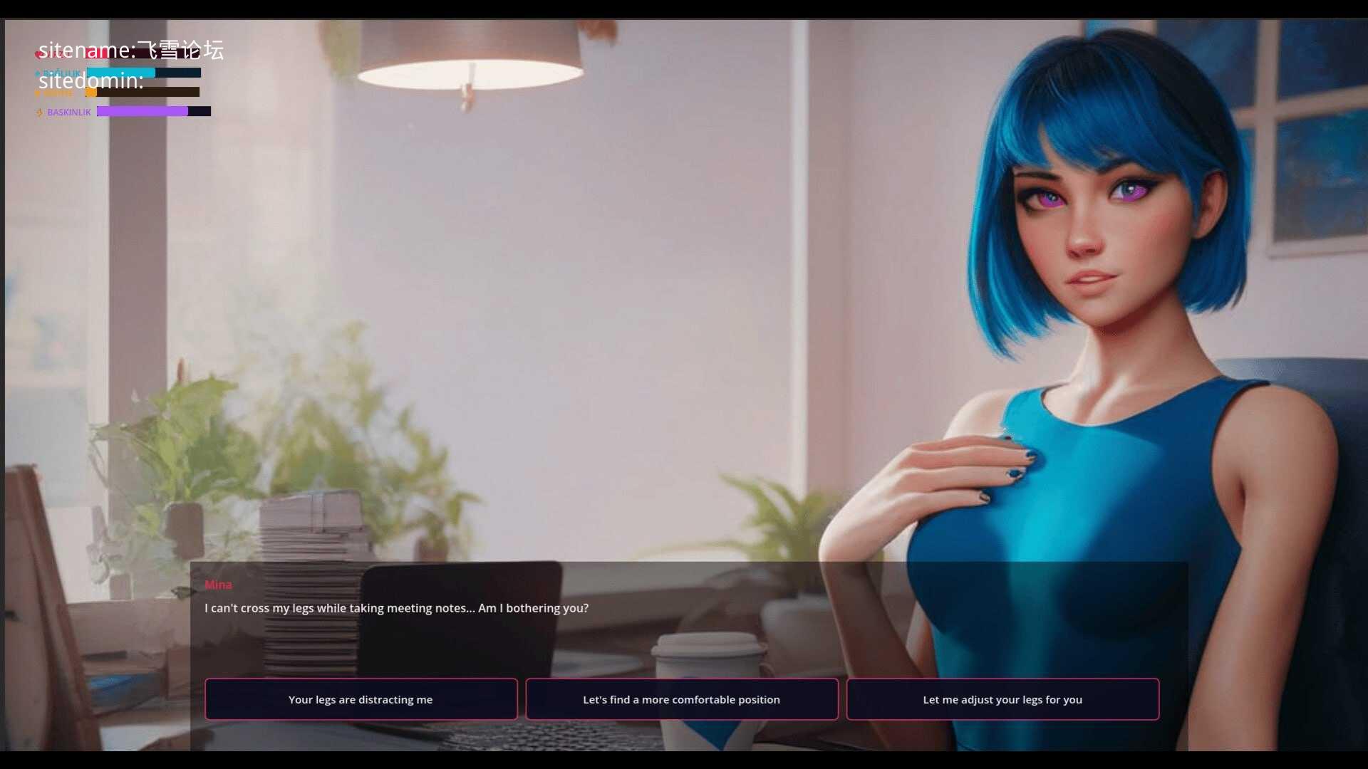 霓虹低语/Neon Whispers/官中+无码+动态 pc SLG PC端 官中版 预览图