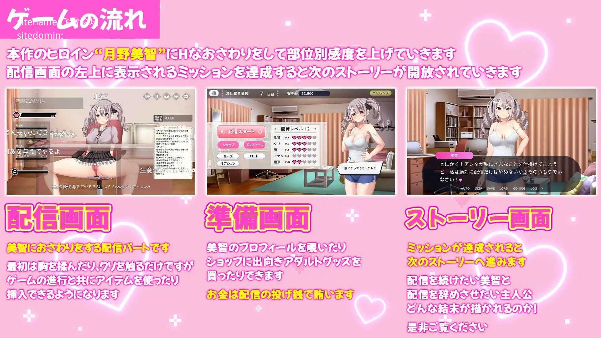 给直播女友来点惩罚！/配信彼女にお仕置きを！/生肉 PC端 日文原版-第3张-游戏-皮皮府资源