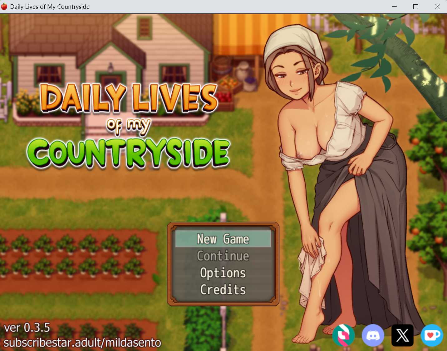 我的乡村日常生活!Daily Lives of My Cou情感波折yside Ver0.3.5 PC端 AI汉化版 预览图